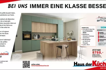 Küche Holz Salbei Werbung